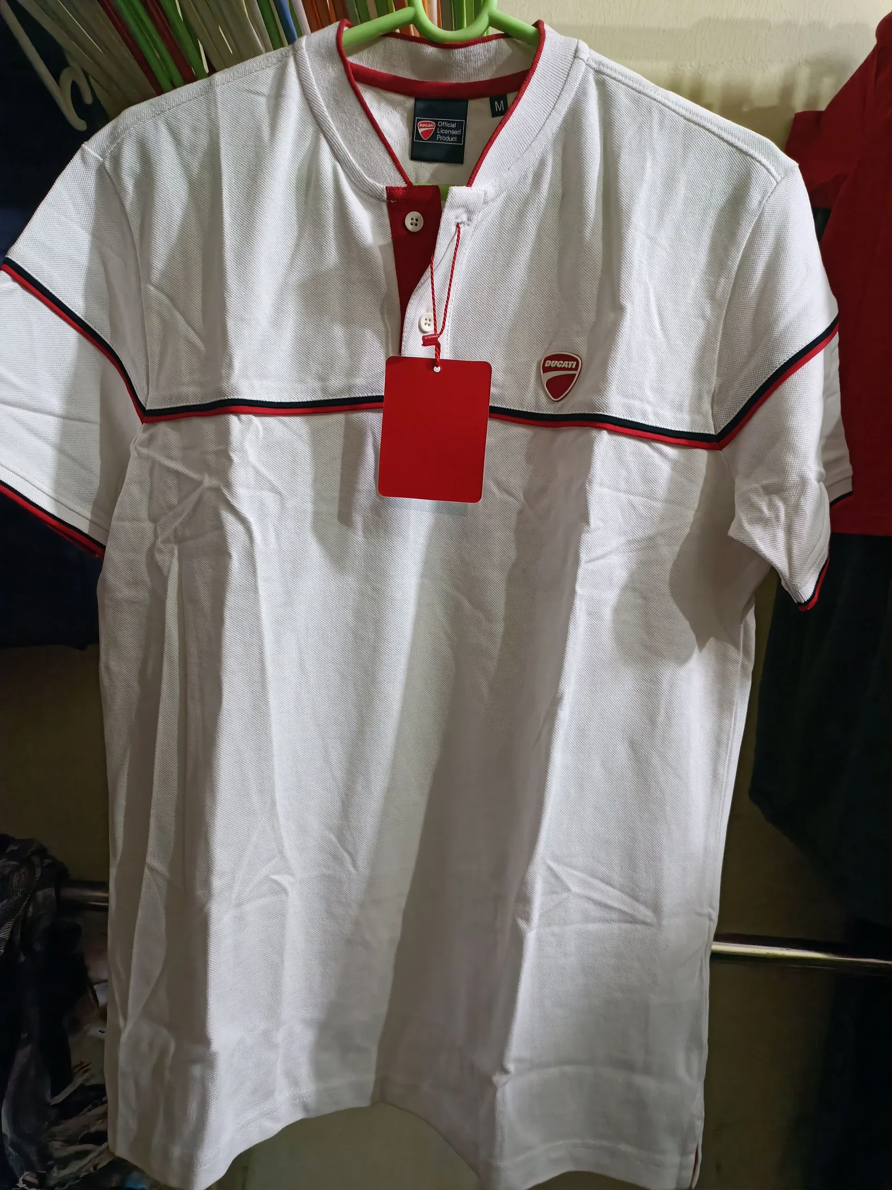 Ducati Men's Medium Premium Cotton T-shirt - Black