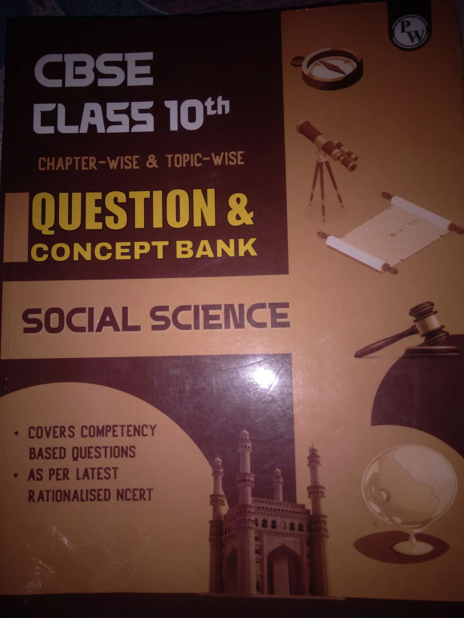 PW Class 10 Social Science Study Guide - Paperback, English
