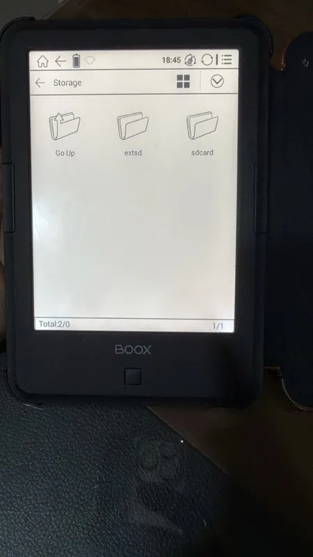 Sold second hand Onyx Boox A60 Ereader - Working Condition - Black - 6-inch E Ink Display - Eye-friendly on Resellpur
