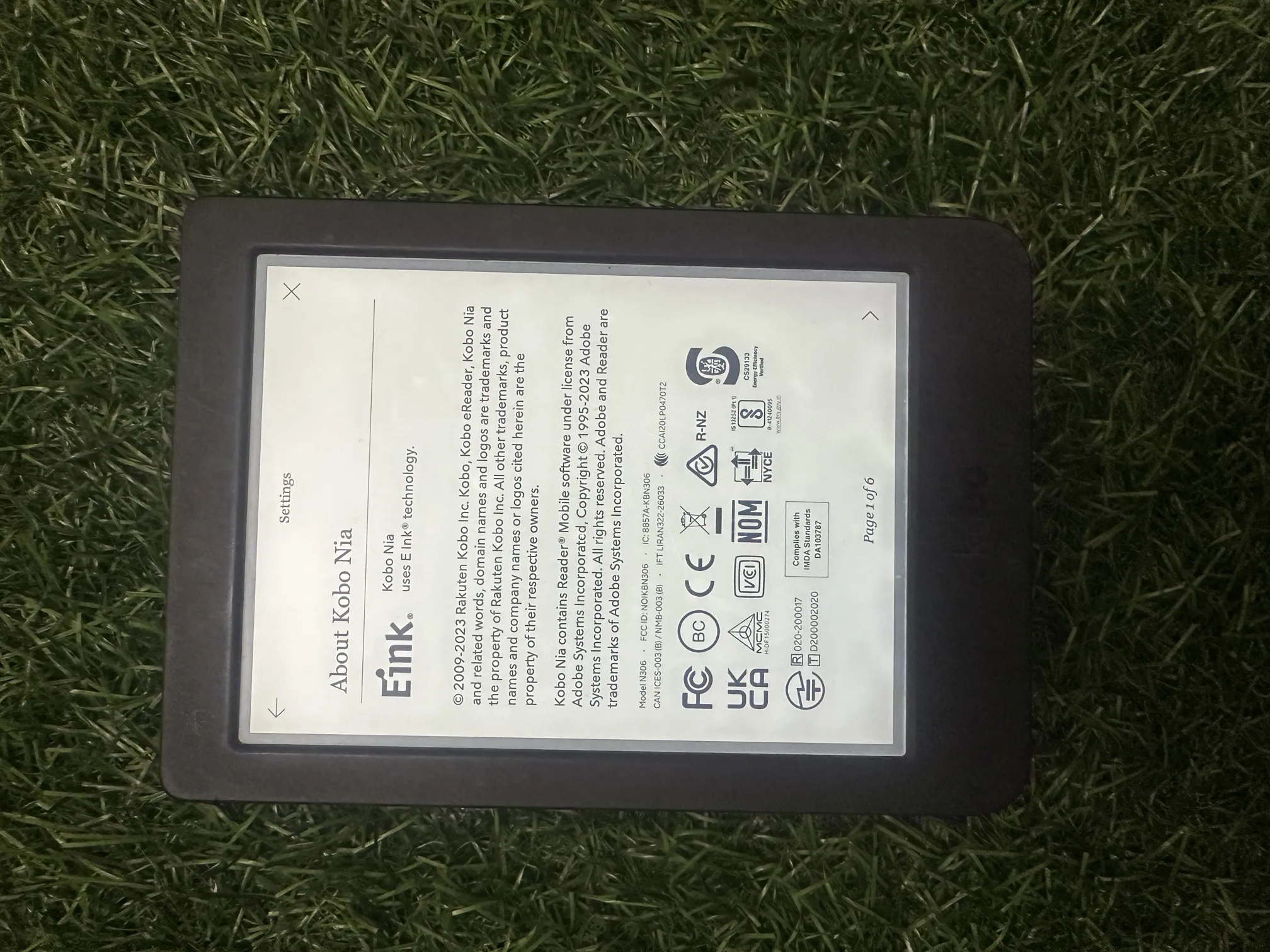 Buy used Kobo Nia Used E-reader Black online on Resellpur