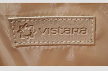 Buy used Vistara Premium Amenity Pouch - Clean - Unisex - Travel Organizer - Champagne Gold - 8.5-9 Inches - Luxury Ayurveda online on Resellpur
