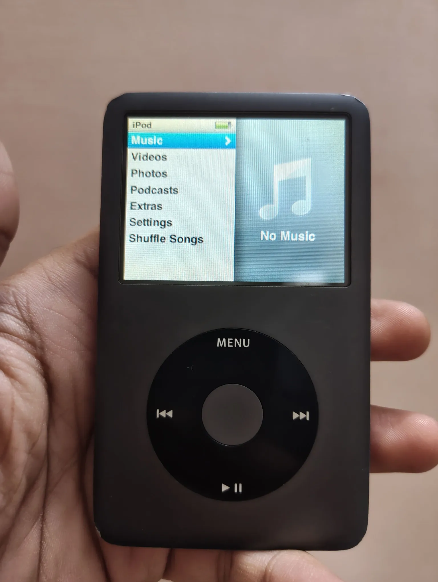 Sold second hand Apple Ipod 7th Generation 120GB Portable Media Player Black on Resellpur