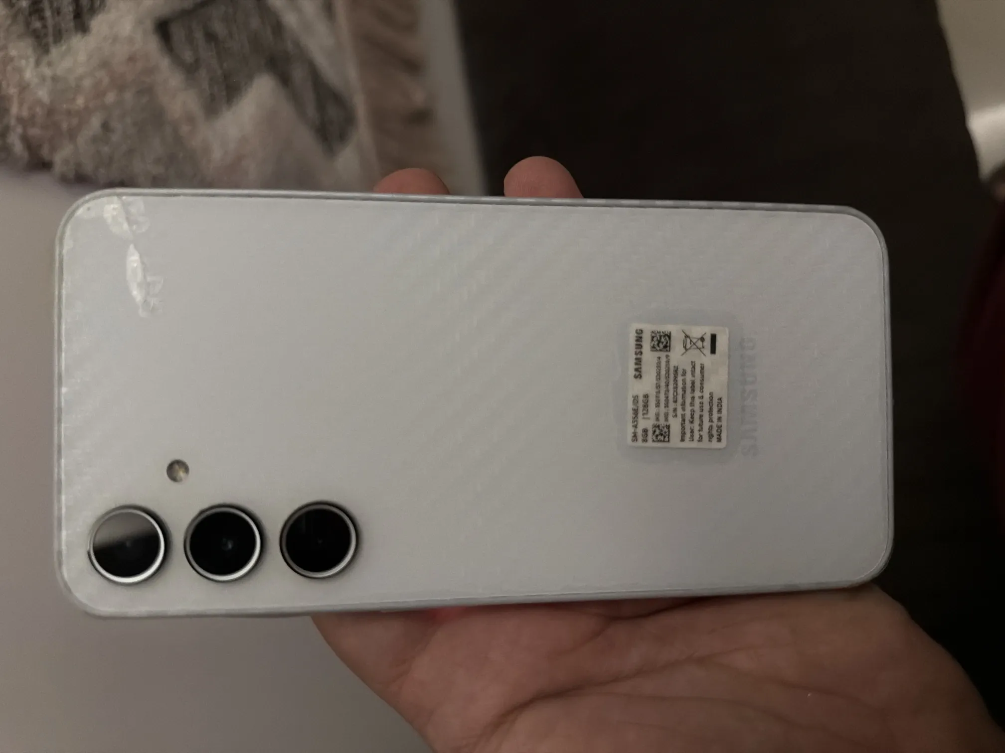 Buy used Samsung Galaxy A35 - Like New - Smartphone - White - 8GB RAM - 128GB Storage online on Resellpur