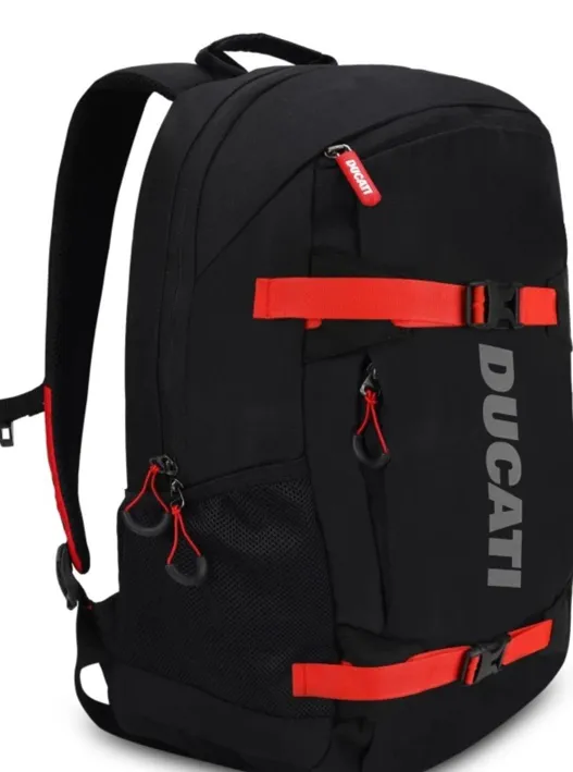 Sold second hand Ducati Unisex 28L Durable Laptop Backpack - Black on Resellpur