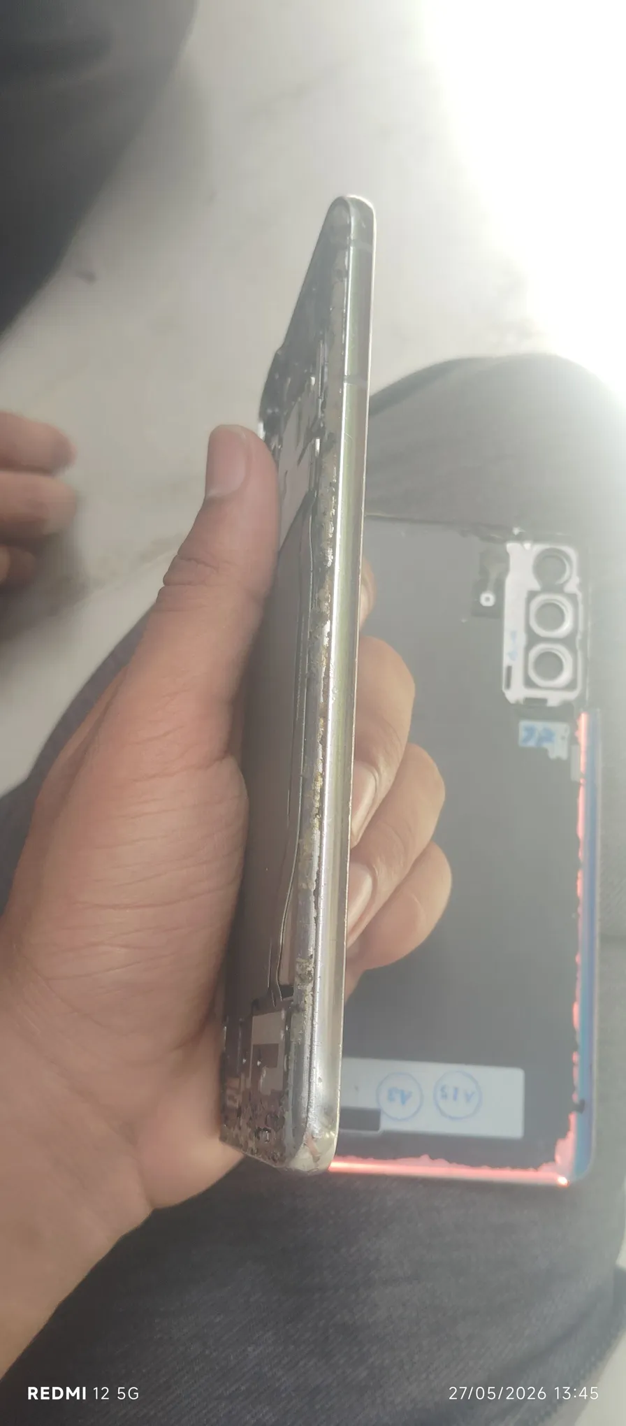 Buy used Samsung S21 Plus, Refurbished, Smartphone, Black, 128GB, Screen Issues online on Resellpur