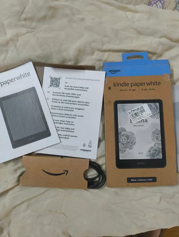 Buy used Kindle Paperwhite 12th Gen E-reader Black - 16GB - Barely Used online on Resellpur