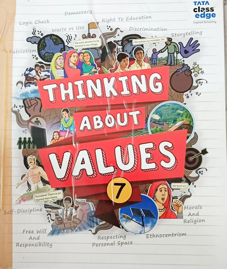 Thinking About Values Stories And Journal Book Hardcover For Students