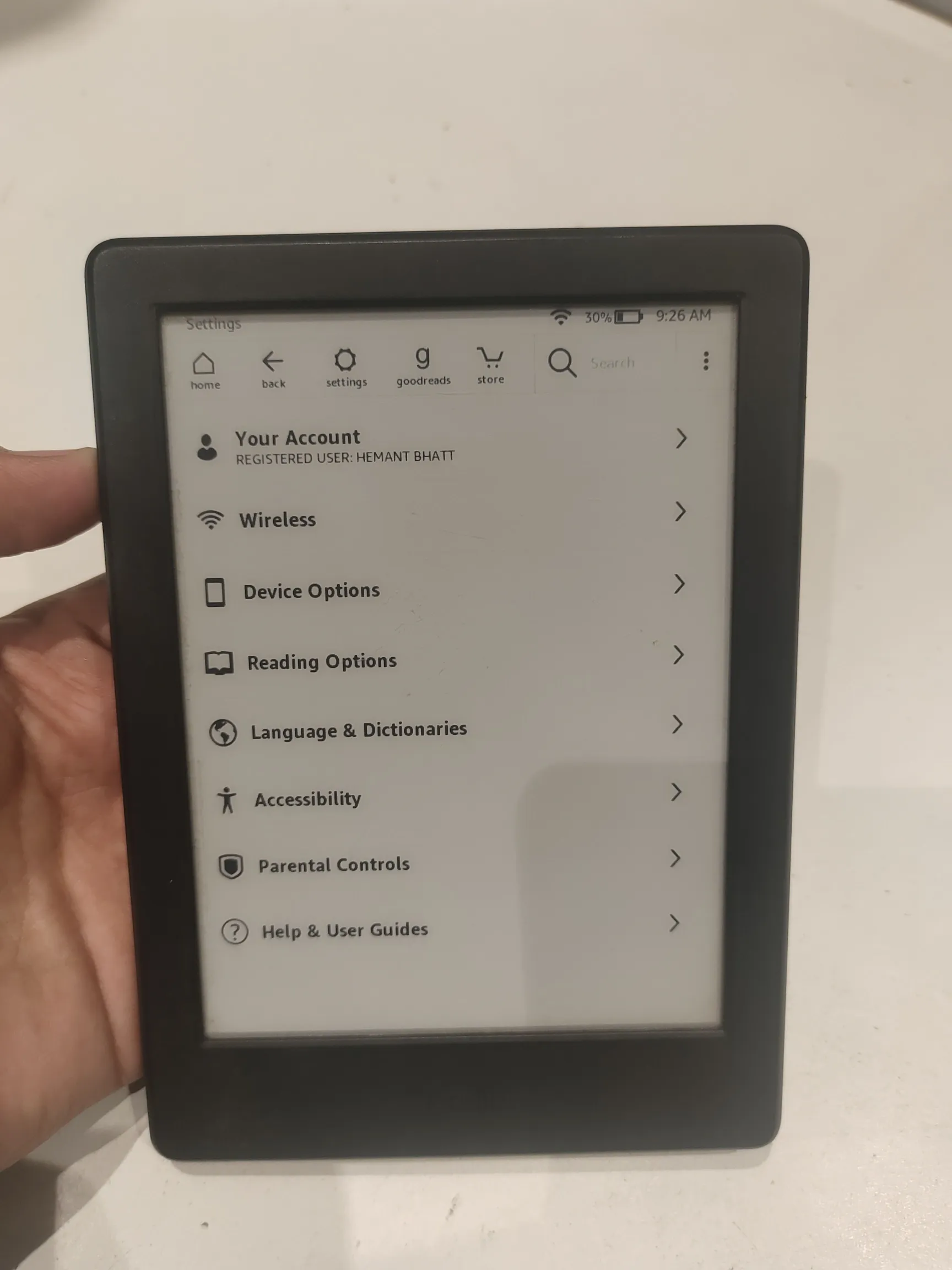 Buy used Kindle 8th Generation Basic E-reader, Fully Functional, Light Scratches online on Resellpur