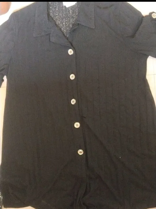 Buy used Black Shrug Dress For Women - Free Size - Stretchable Beach & Party Wear online on Resellpur