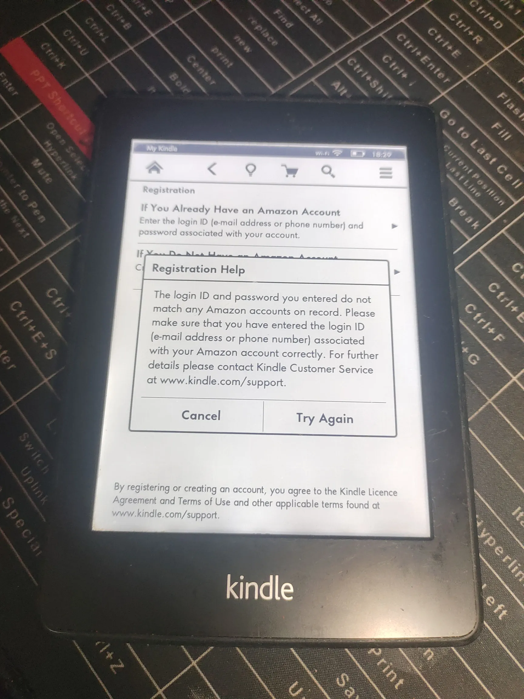 Buy used Kindle Working Condition - Black - Login Issue online on Resellpur