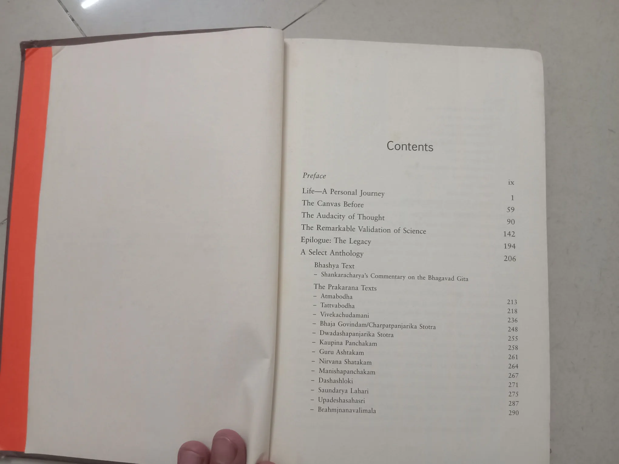 Tranquebar Adi Shankaracharya Hardcover Book Brown Under 1 Kg