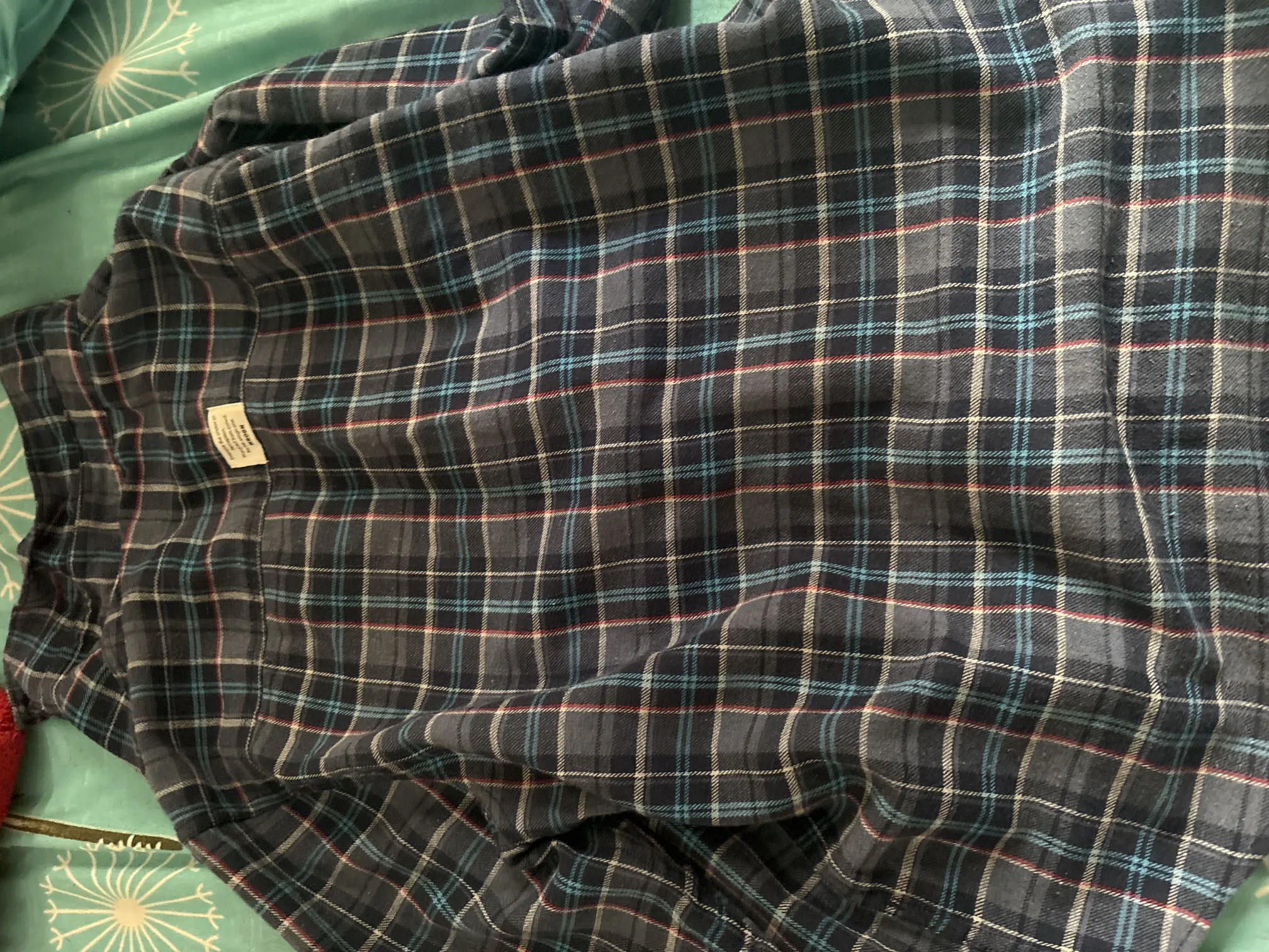 Wrogn Casual Shirt For Men - Navy Blue Plaid - Size L - Stretchable