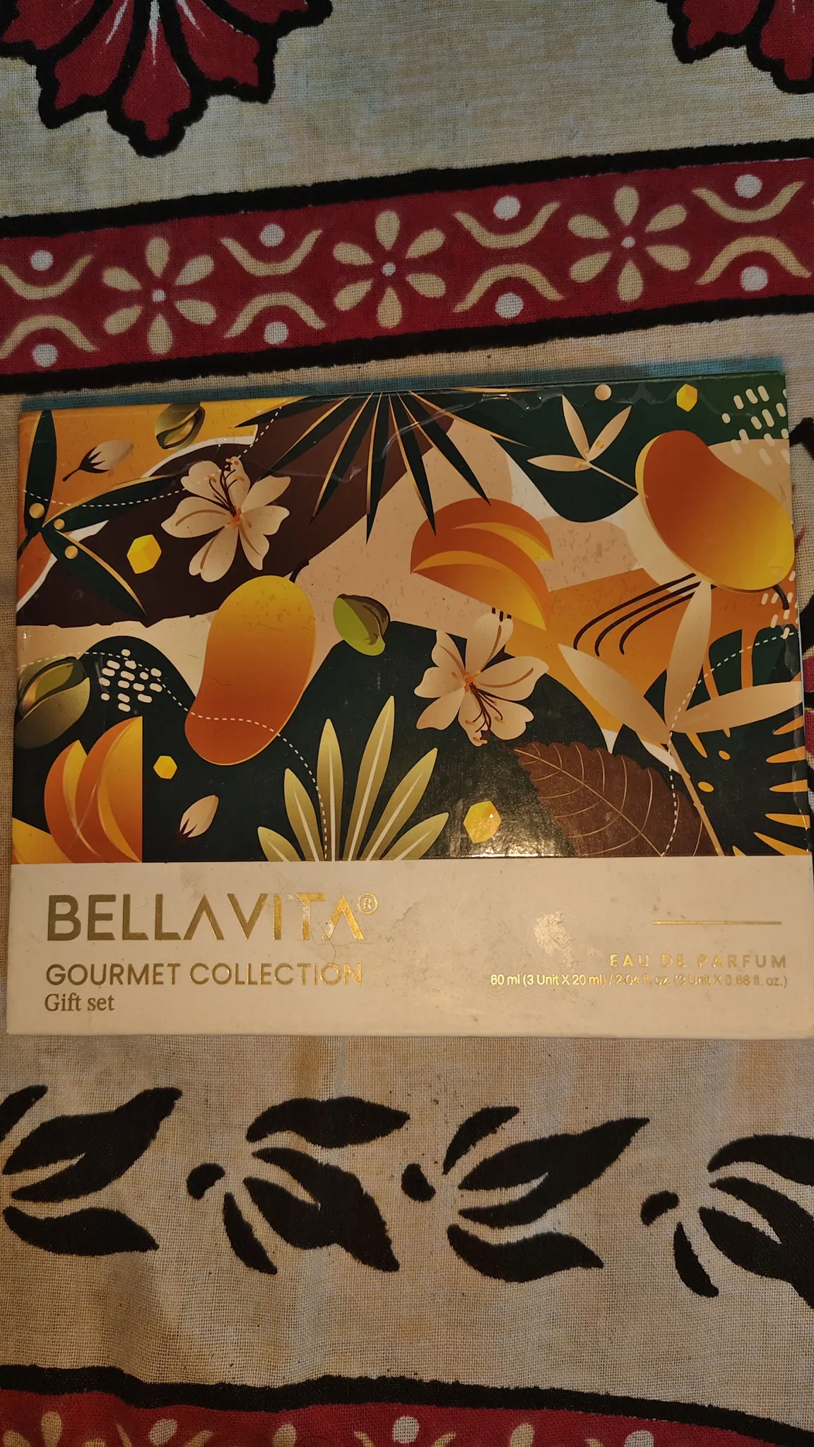 Buy used Bellavita Gourmet Collection Eau De Parfum Gift Set - Green - 80 Ml online on Resellpur