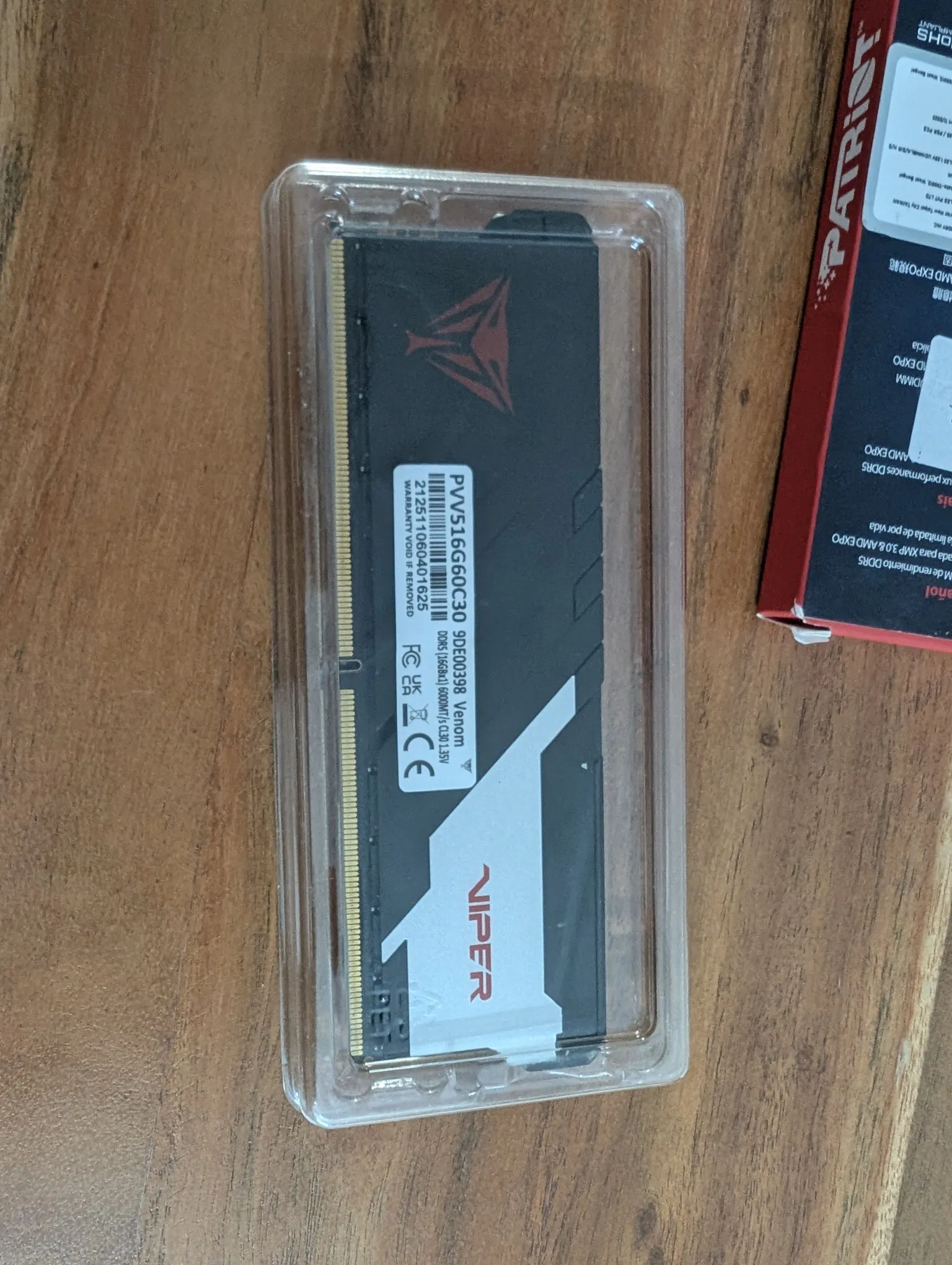 Sold second hand Patriot RAM 16GB on Resellpur
