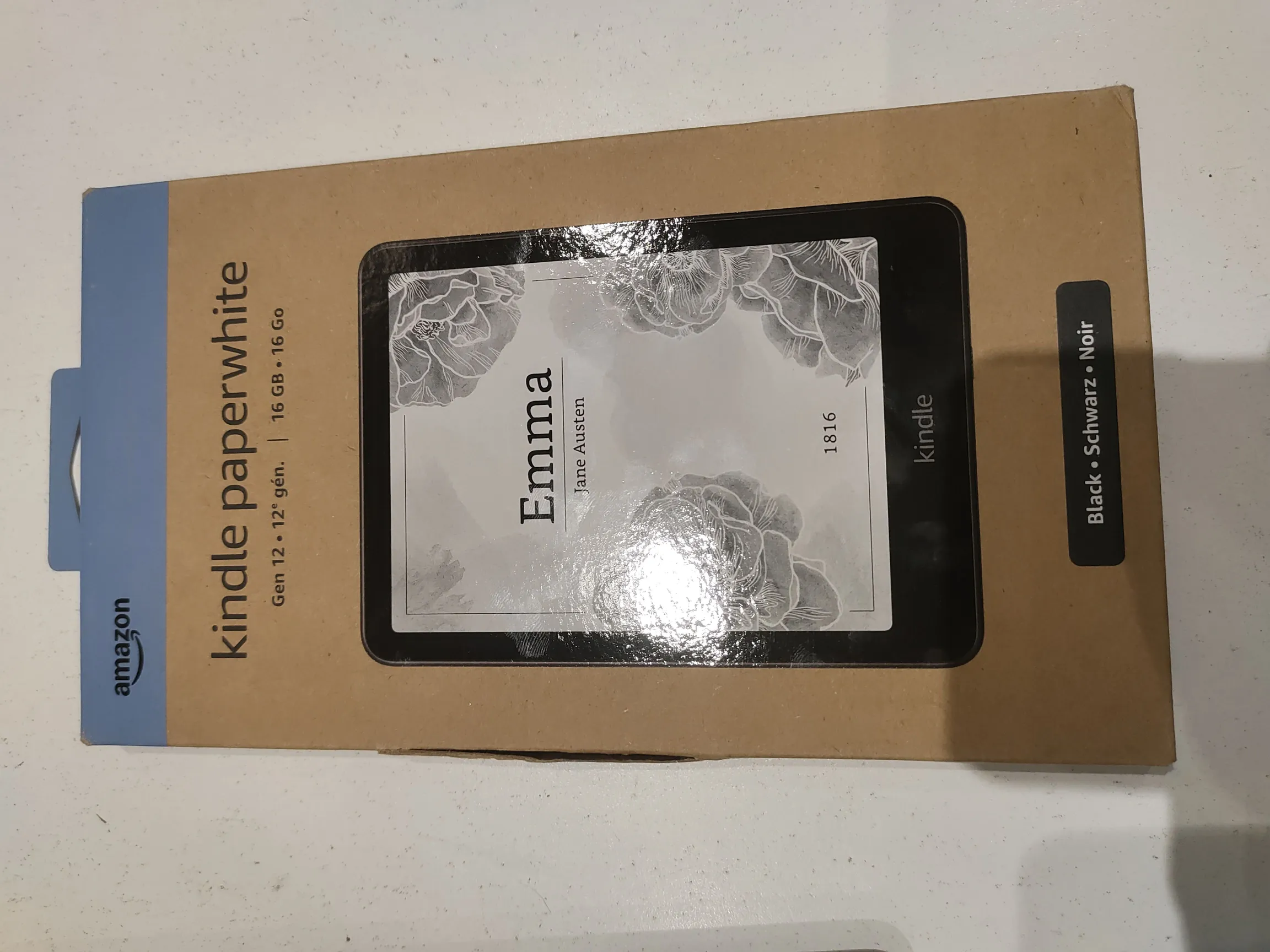 Buy used Amazon Kindle Paperwhite 12th Gen 16GB Black E-reader Sealed online on Resellpur
