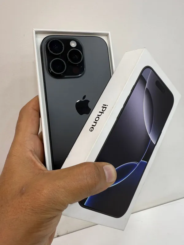 Buy used Apple Iphone 16 Pro - Used - 256 GB - Black - Good Condition online on Resellpur