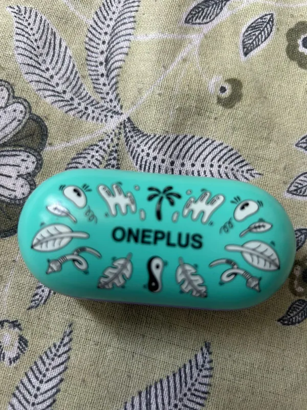 Buy used Oneplus Buds Z Steven Harrington Edition Wireless Earbuds Turquoise Purple online on Resellpur