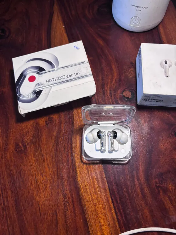 Buy used Nothing Ear (a) Like New White Wireless Bluetooth Earbuds online on Resellpur