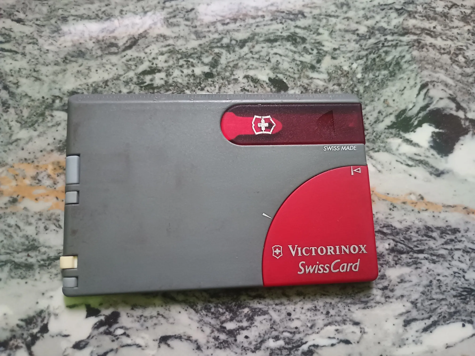 Sold second hand Victorinox Swisscard Classic Swiss Made Multi-tool Credit Card Grey on Resellpur