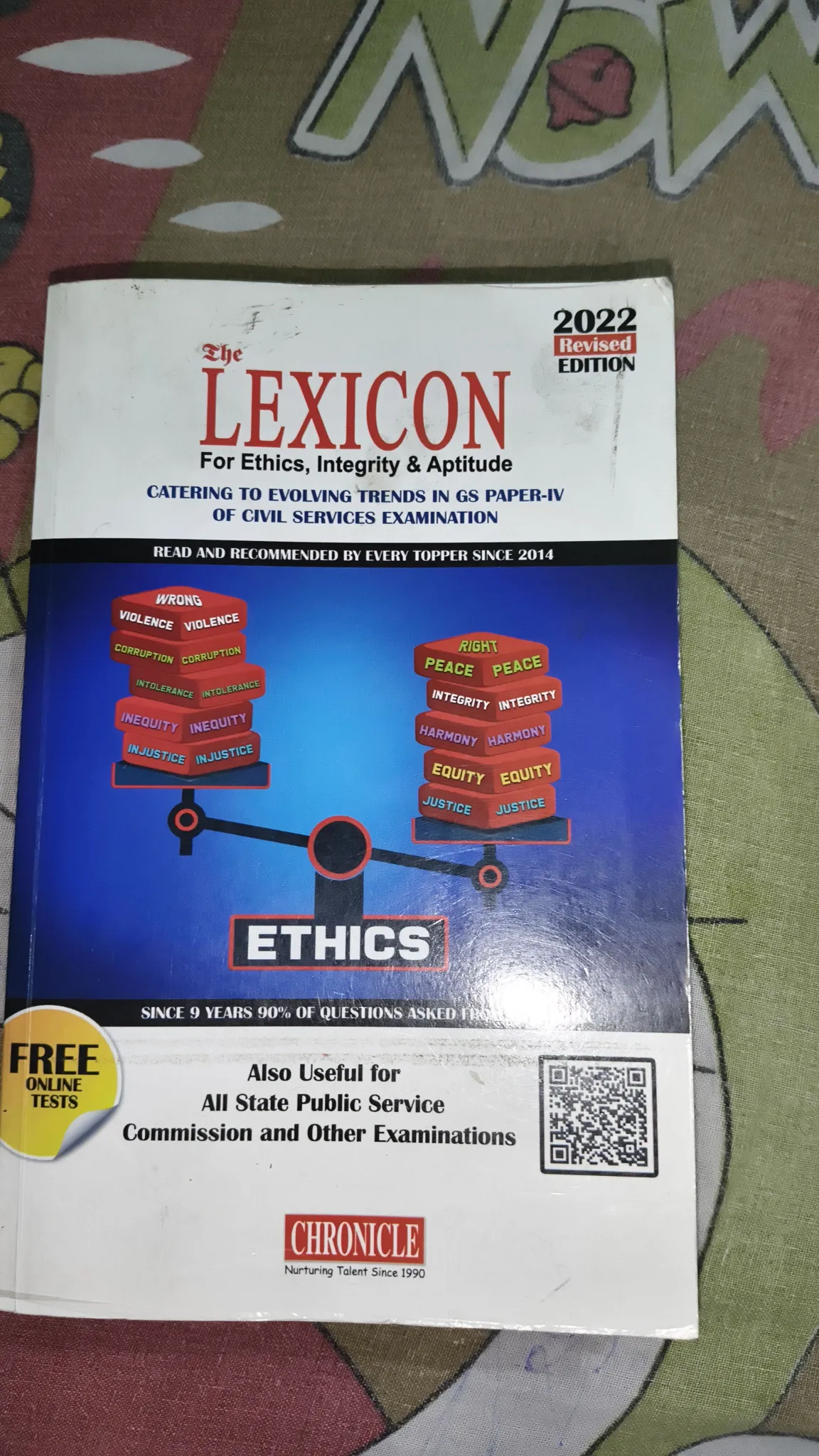 Lexicon Ethics, Integrity & Aptitude Hardcover Book 2022 - English