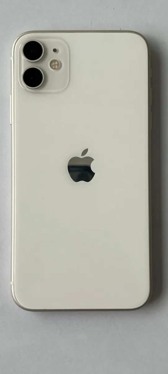 Sold second hand Apple Iphone 11 128GB White Smartphone With A13 Bionic Chip on Resellpur