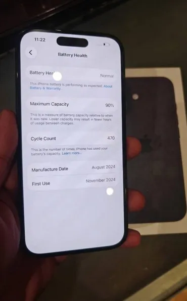 Buy used Apple Iphone 16 128GB Excellent Condition Black online on Resellpur