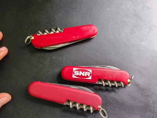 Buy used Victorinox Waiter Swiss Army Knife Red Multi-tool online on Resellpur