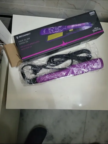 Buy used Reliance Reconnect Hair Straightener New Unused Purple Disney Princess Series 300 online on Resellpur