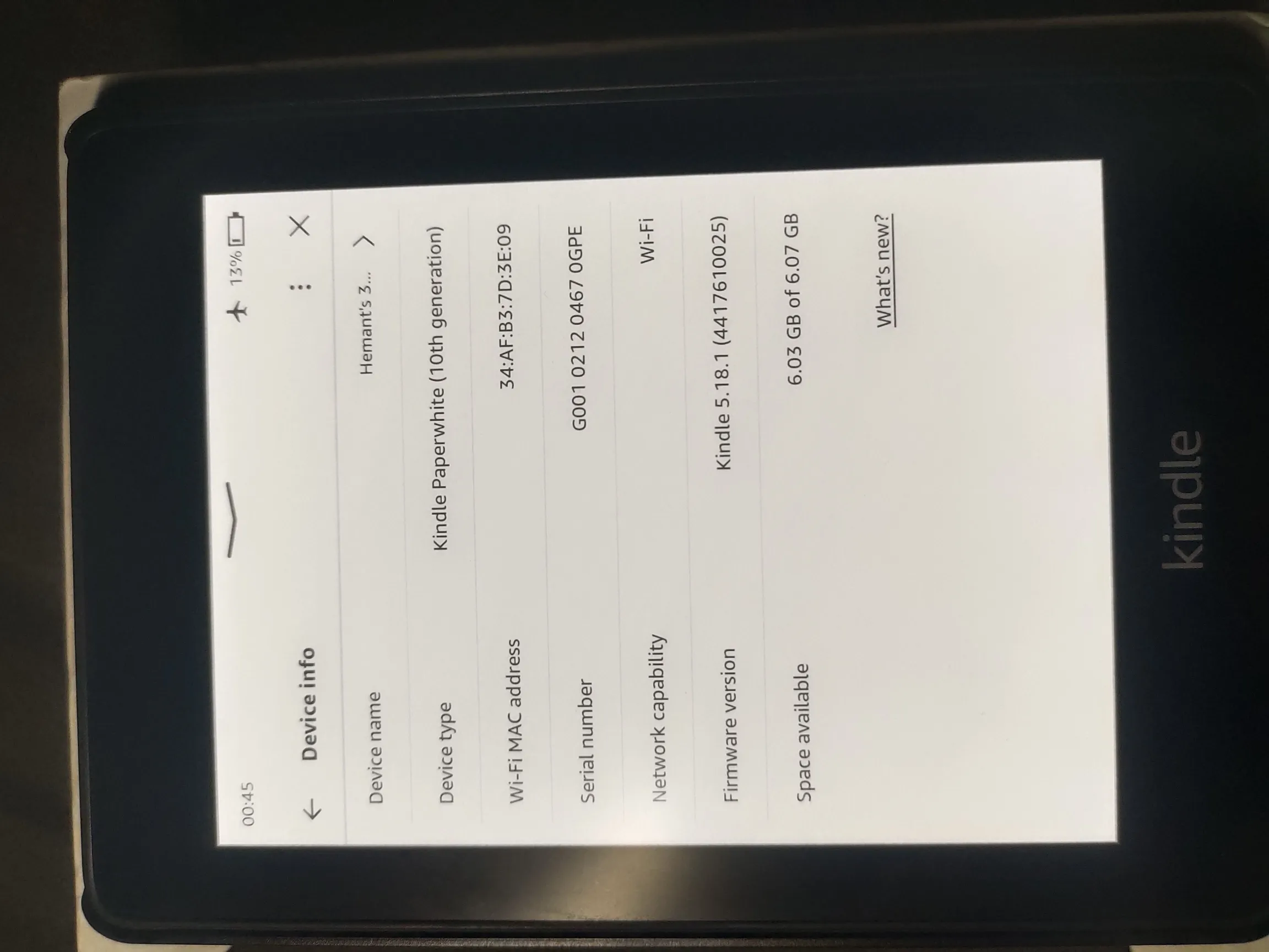 Sold second hand Kindle Paperwhite 10th Generation, Black, Excellent Condition on Resellpur