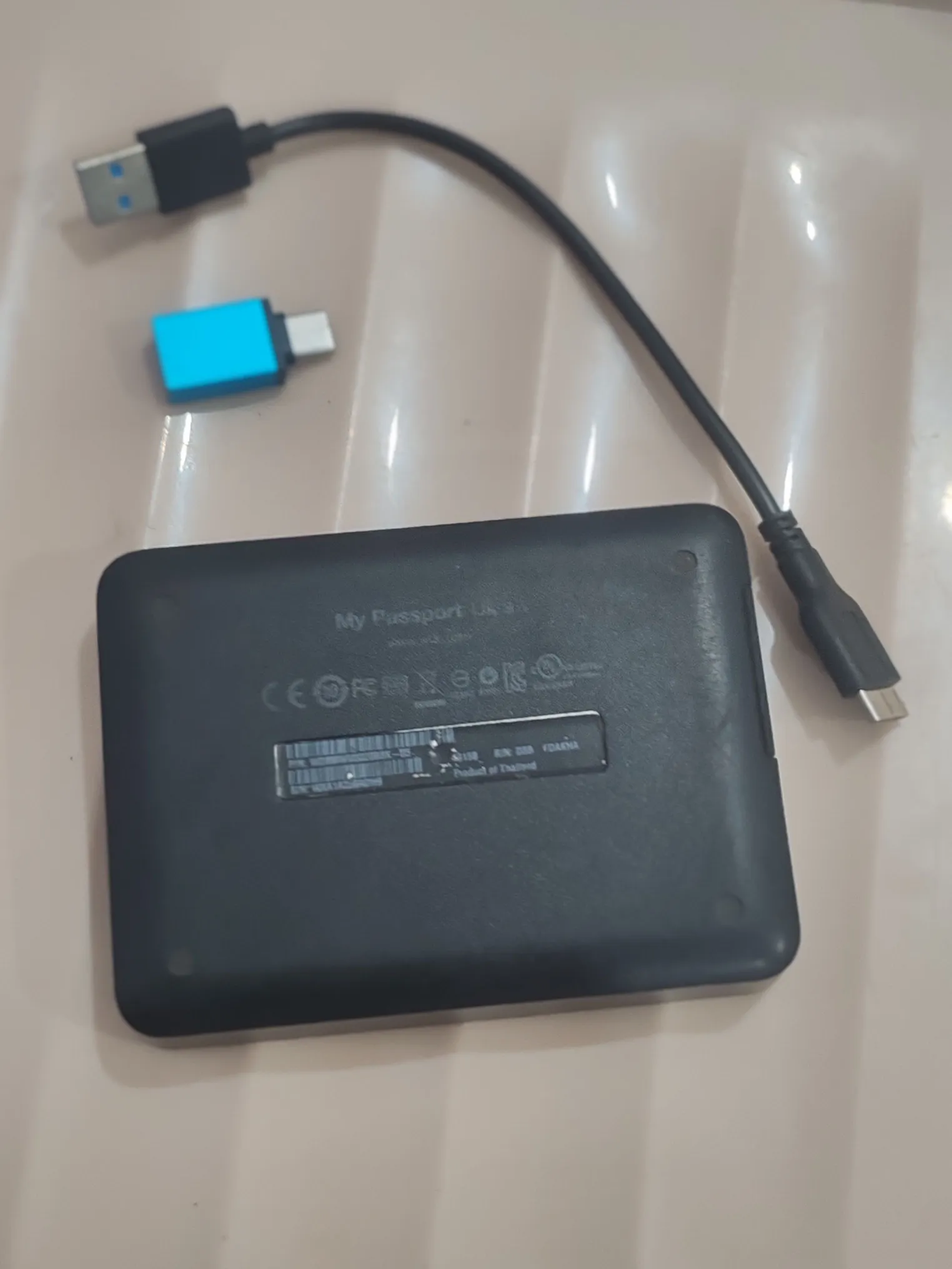 Sold second hand Western Digital 2TB External Hard Drive, Black – Portable Storage on Resellpur