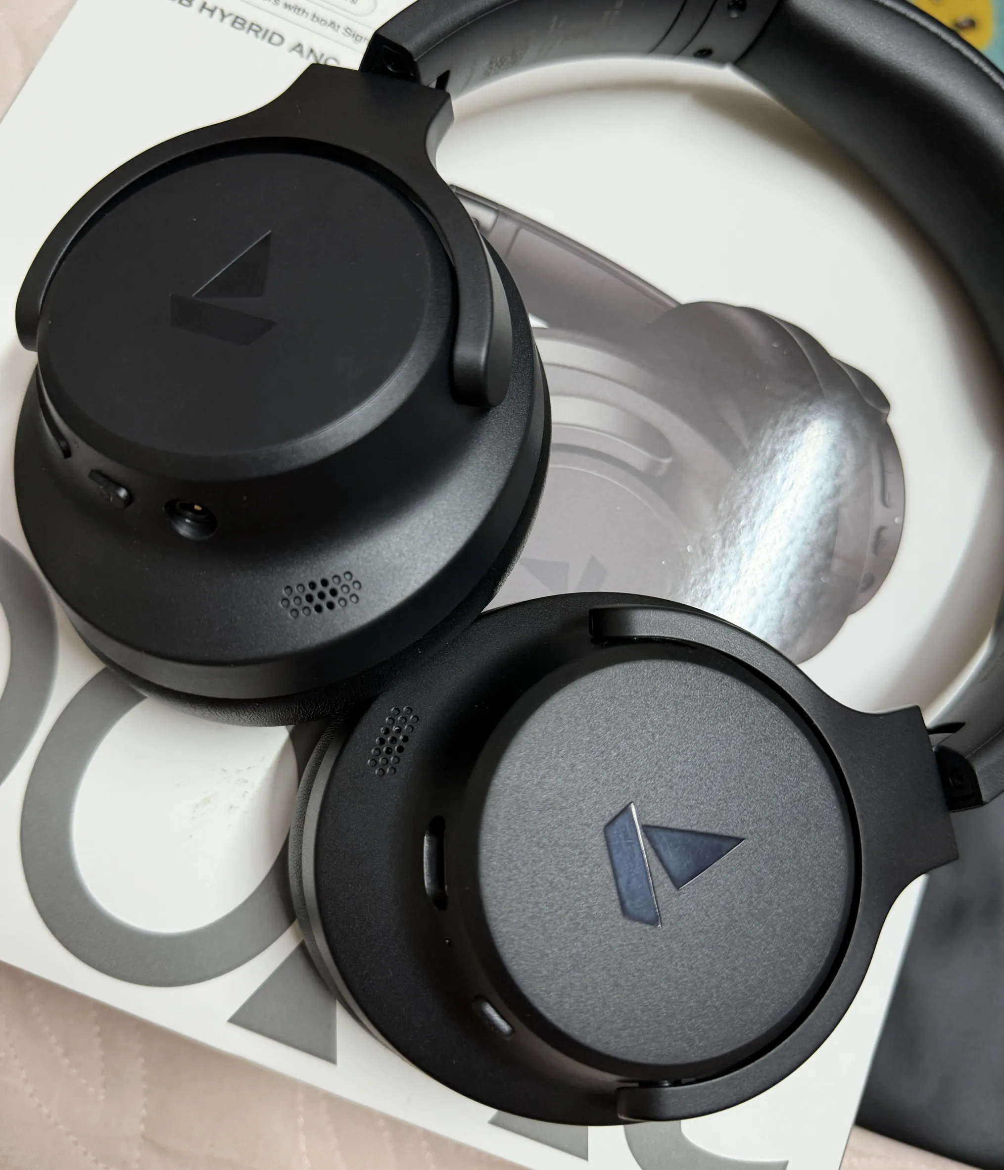 Buy used Boat Rockerz 512 ANC Wireless Headphones Black Like New online on Resellpur