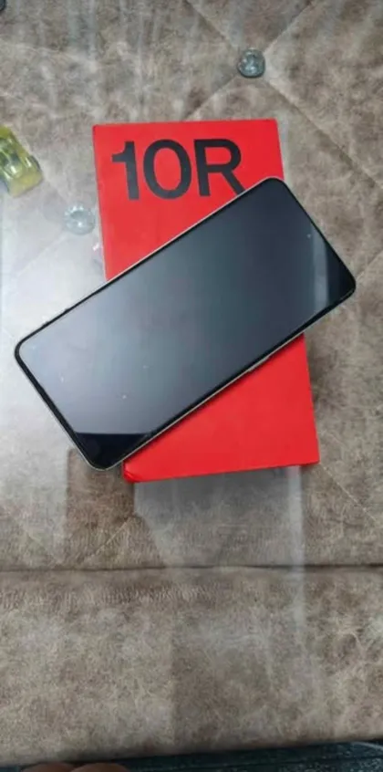 Buy used Oneplus 10r 5G Like New Black (screen) With Silver Frame Smartphone online on Resellpur