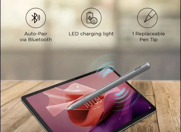 Buy used Lenovo Original Pen Plus Stylus Grey 14g 4096 Pressure online on Resellpur