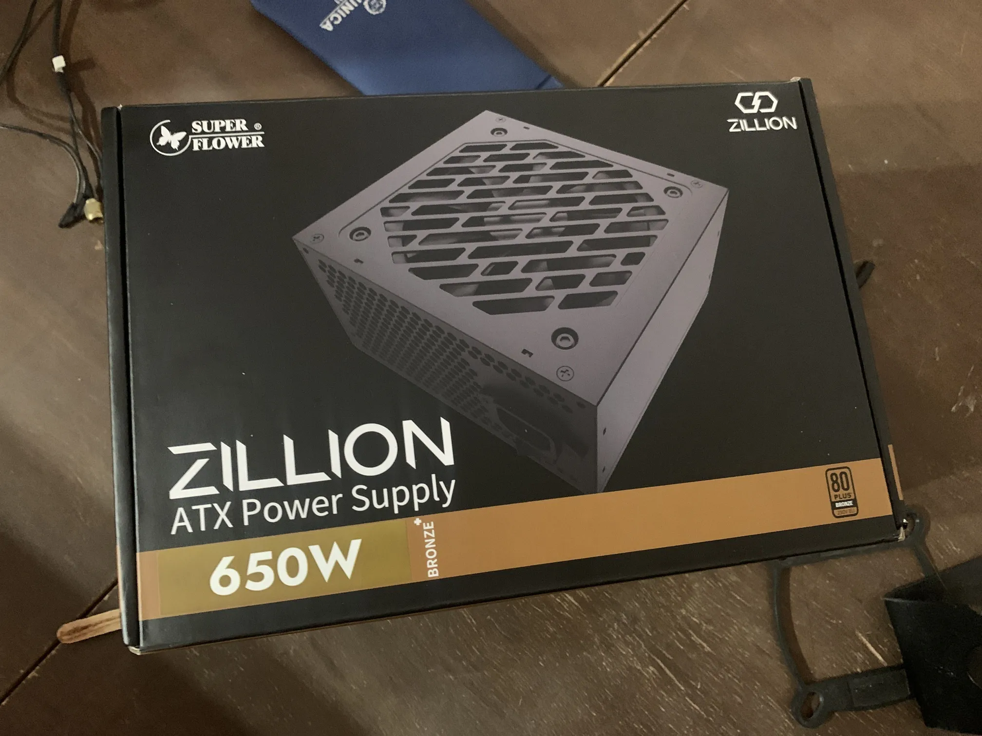 Super Flower Open Box 650W ATX Power Supply Bronze