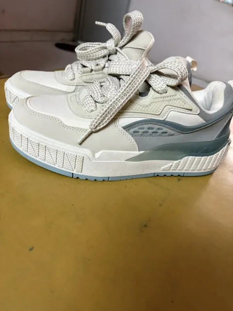 Buy used Redtape Original Sneakers In Excellent Condition For UK8 - Cream And Grey online on Resellpur