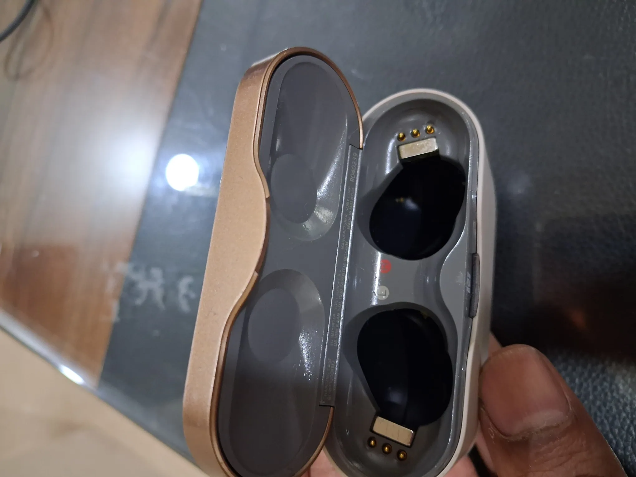 Buy used Sony XM3 Charging Case, Like New Condition, Champagne Gold online on Resellpur