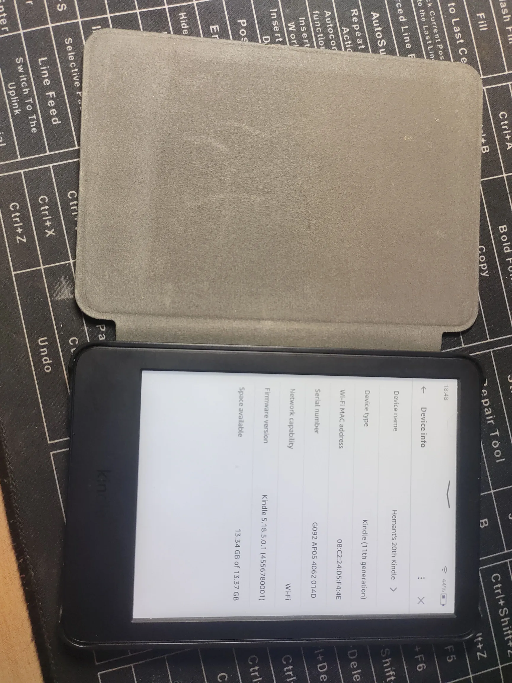 Buy used Kindle 11th Gen Mint Condition 16GB Black E-reader With Cover online on Resellpur