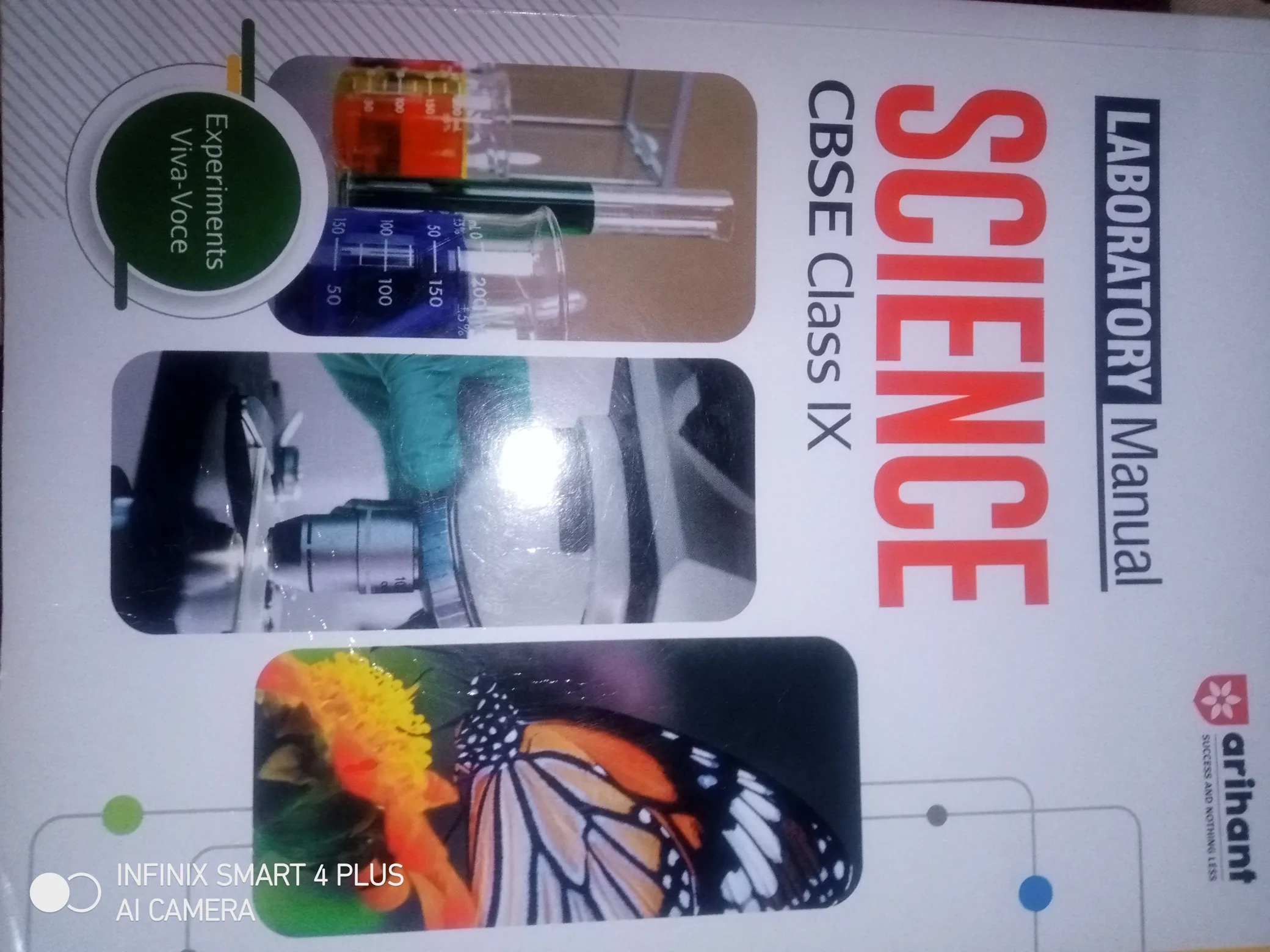 Buy used Arihant Lab Manual Science Class IX Hardcover - White - Under 1 Kg online on Resellpur