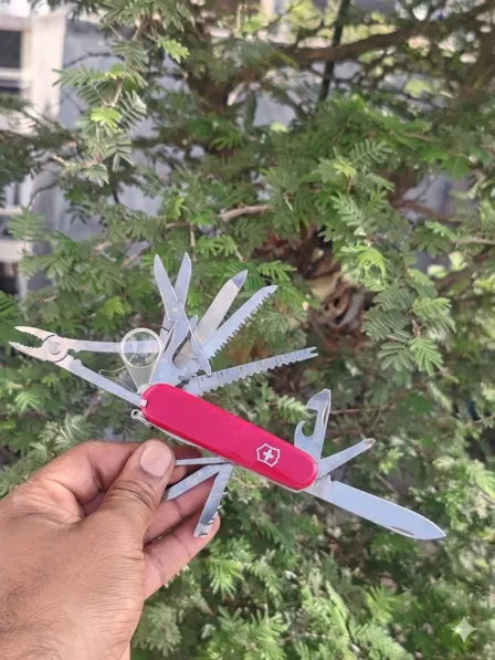 Buy used Victorinox Swisschamp Multi-tool 91mm Red Plus Scales 33 Functions online on Resellpur