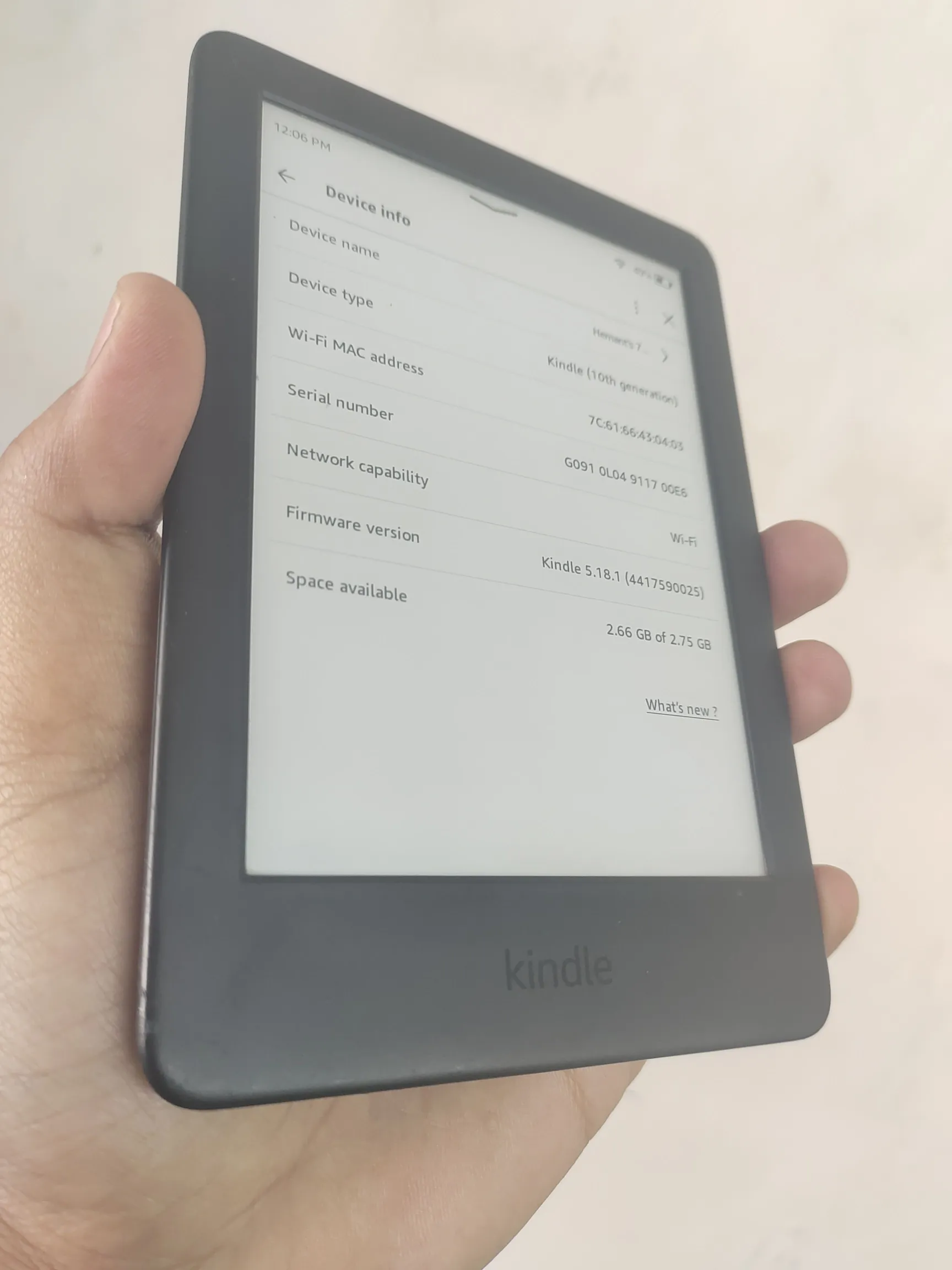 Sold second hand Kindle 10th Gen In Very Good Condition on Resellpur