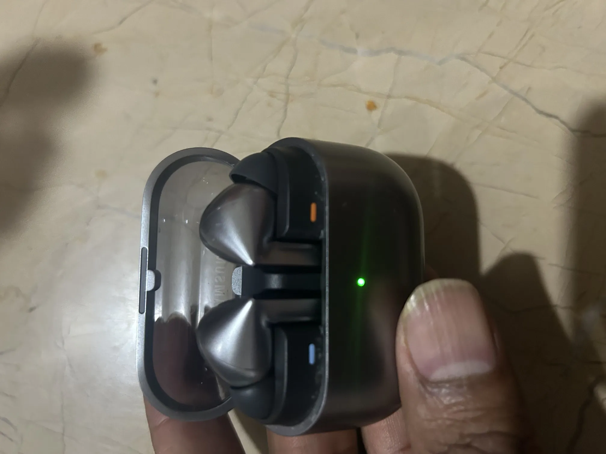 Buy used Samsung Galaxy Buds 3 Pro ANC Wireless Earbuds Dark Grey online on Resellpur