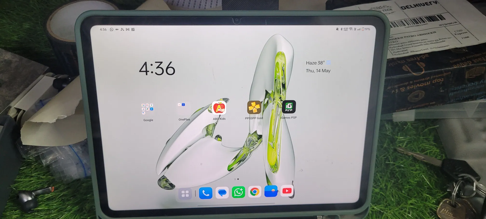 Buy used Oneplus Pad Go - New - Tablet - Green - 128GB - 8GB RAM - Original Box Included online on Resellpur