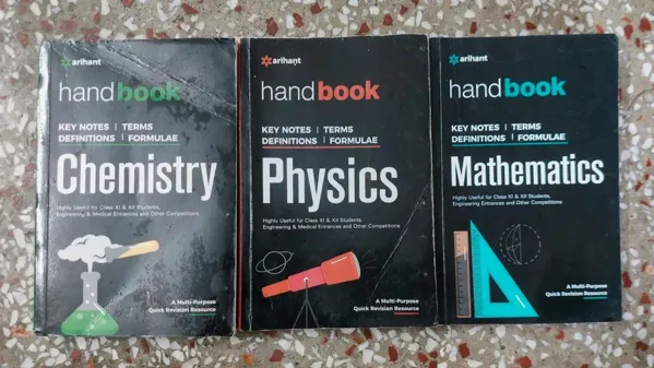 Buy used Arihant JEE/NEET Handbooks Physics Chemistry Mathematics Class 11 12 online on Resellpur