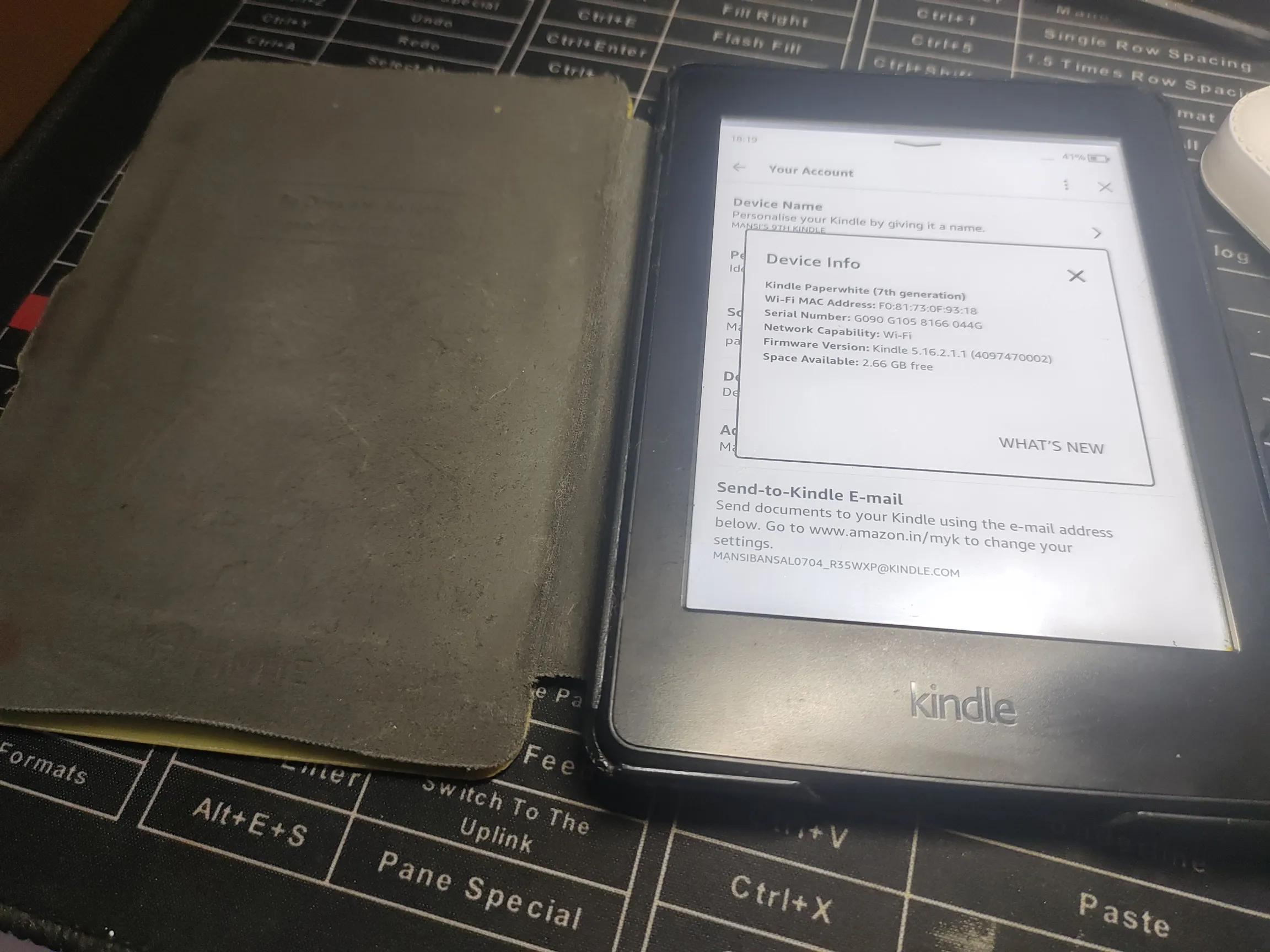 Buy used Kindle Paperwhite 7th Gen Very Good Condition Black online on Resellpur