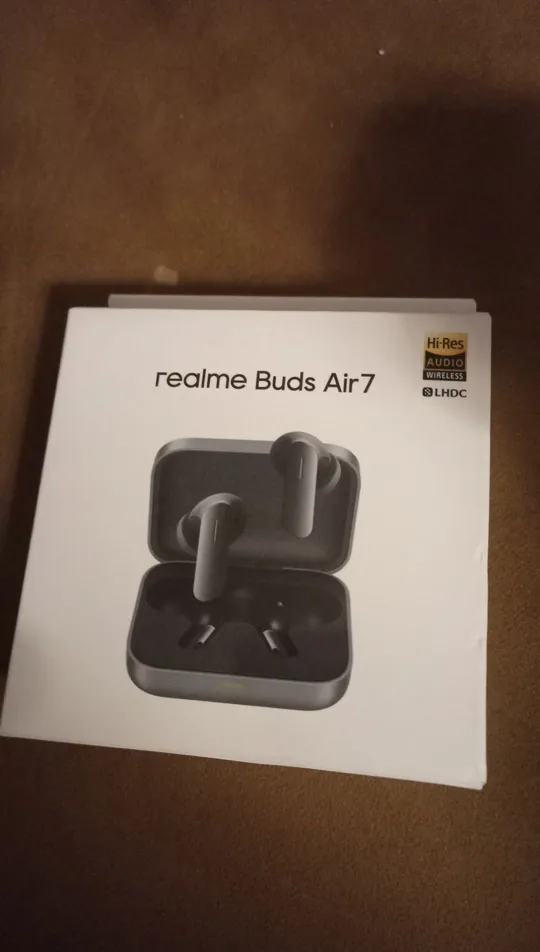 Realme Buds Air 7 - Unused - Unisex - Wireless Earbuds - Grey