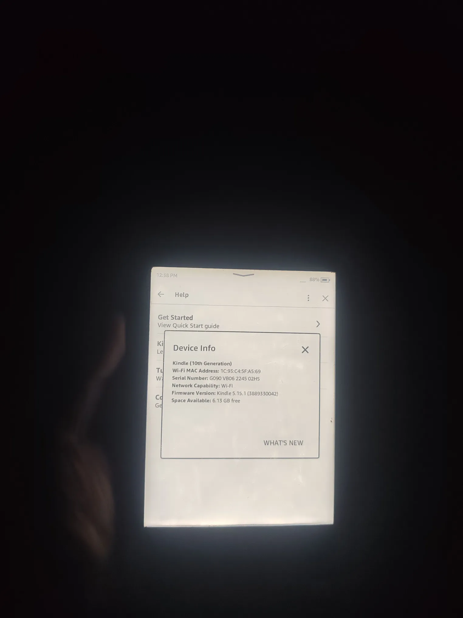 Buy used Kindle 10th Gen | Pre-owned | E-reader | Black | 6-inch | Adjustable Front Light online on Resellpur