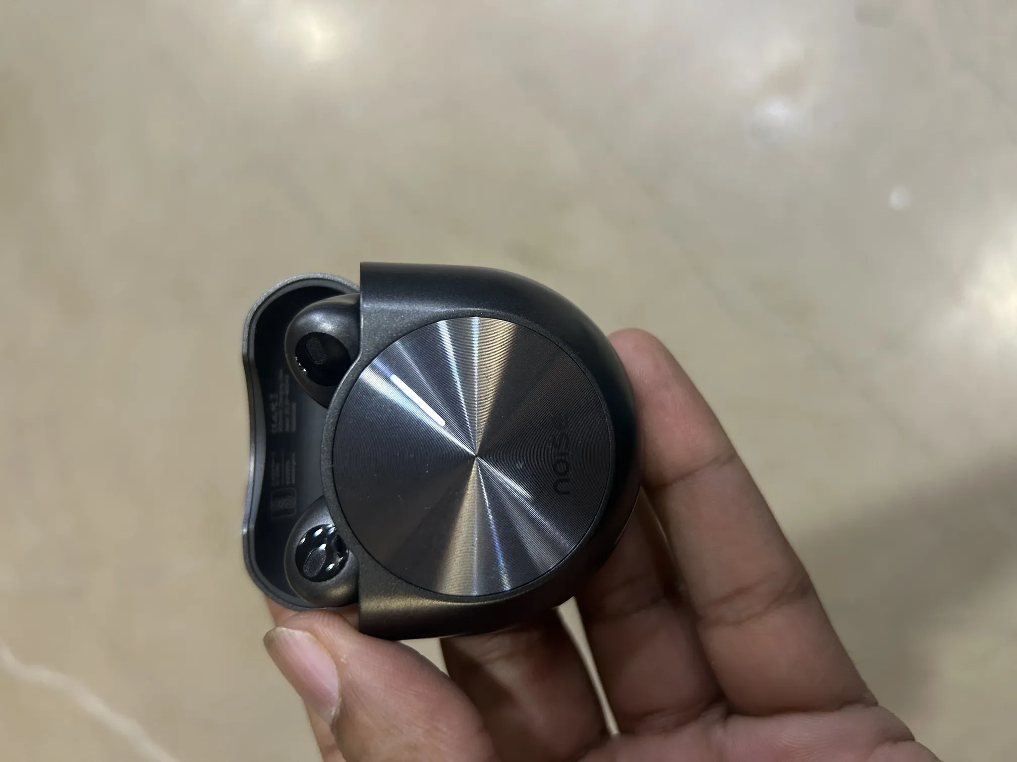 Buy used Noise Masterbuds Wireless Earbuds Dark Grey Like New Condition online on Resellpur