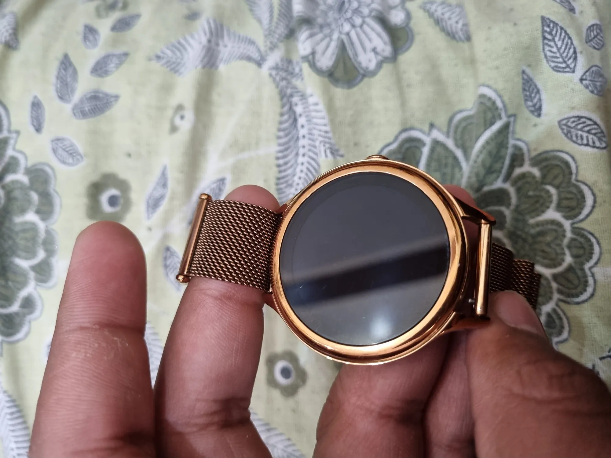 Fossil 5e Smartwatch Rose Gold Good Condition