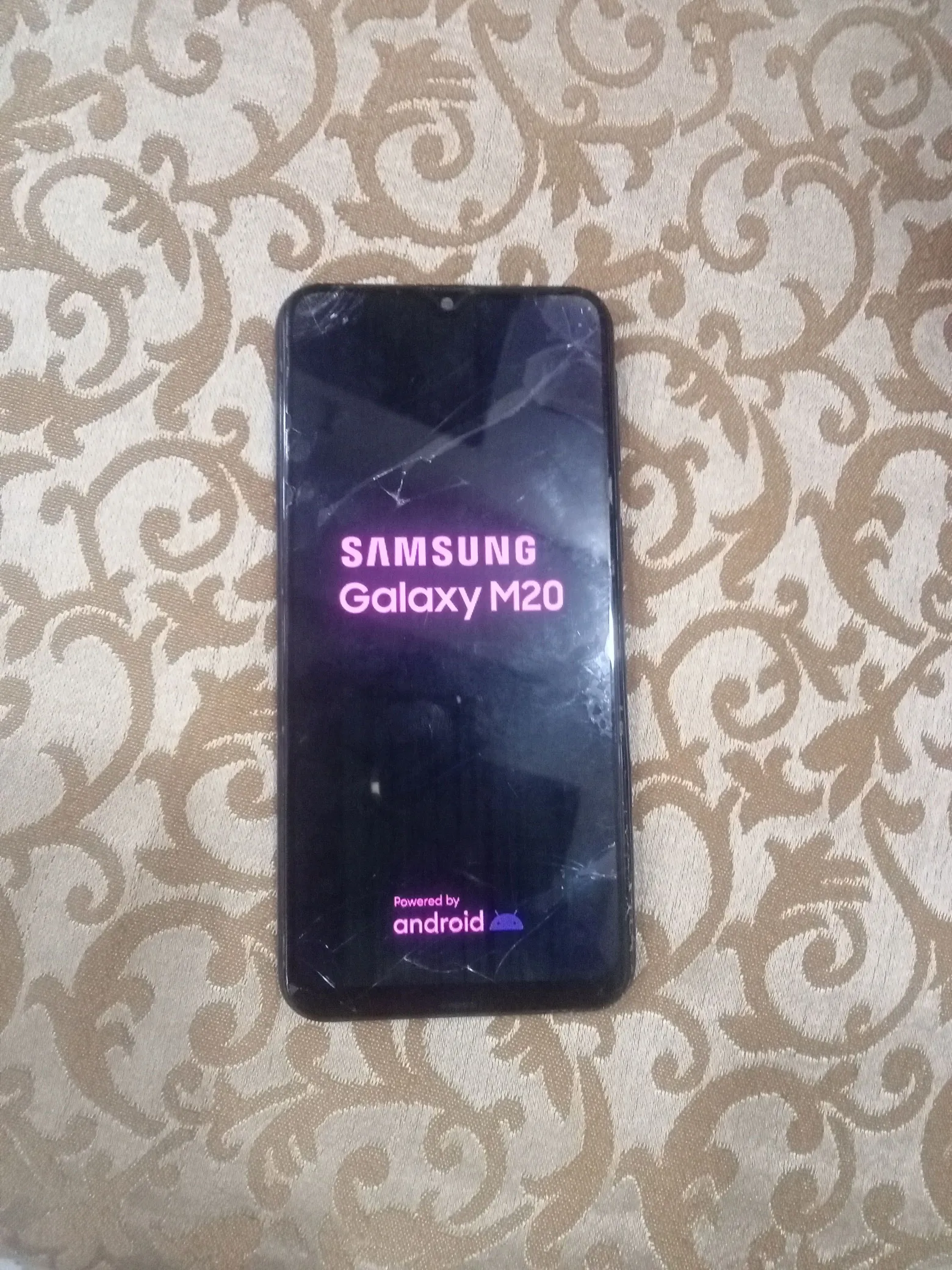 Samsung M20 Used Smartphone Blue 4GB RAM 64GB Storage Stylish Back Cover