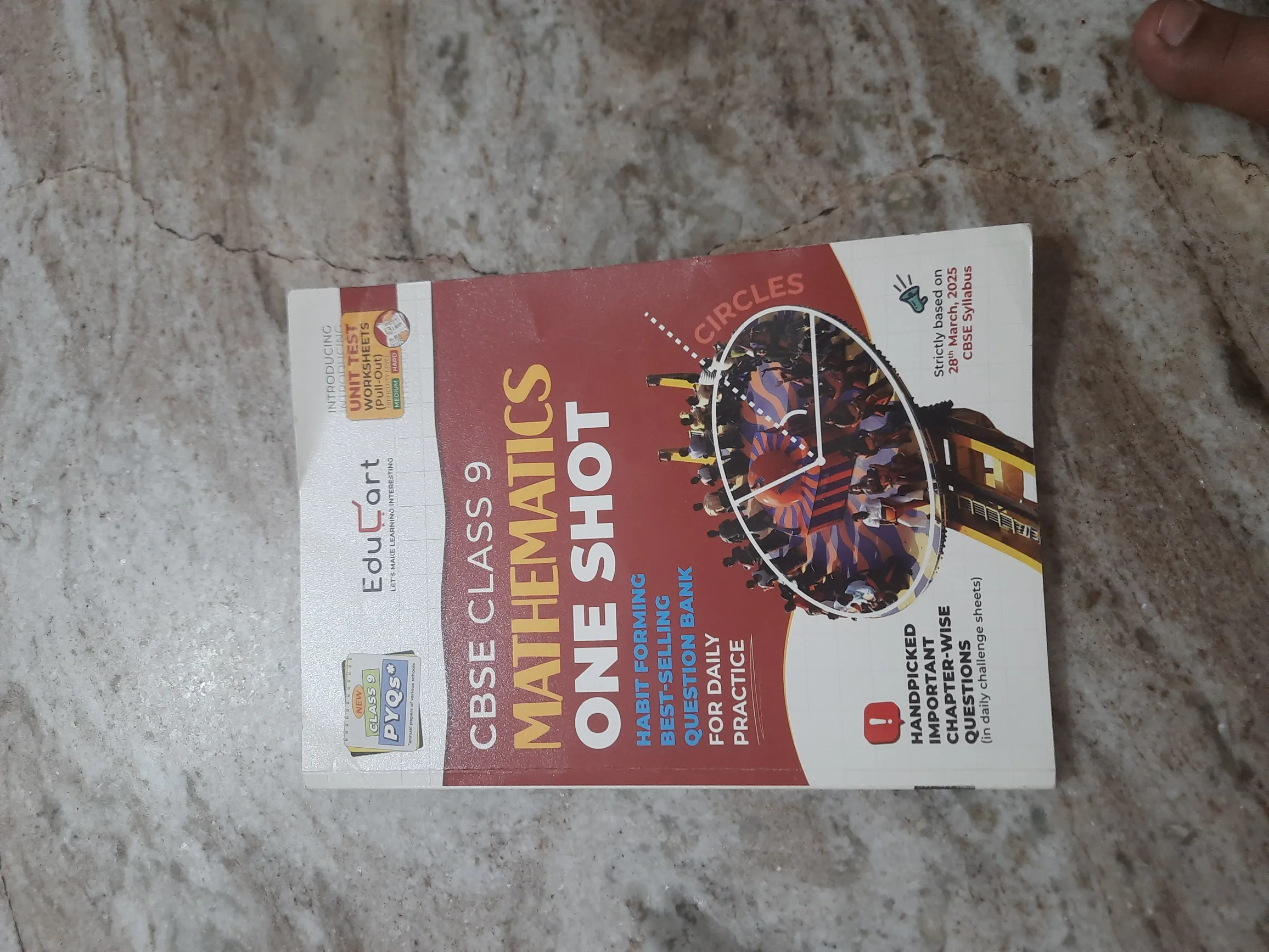 Buy used Educart Class 9 Mathematics One Shot Question Bank - New - Paperback - Red - Under 1 Kg online on Resellpur